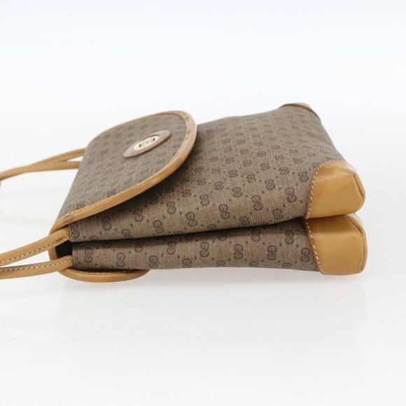 Authentic GUCCI Micro GG Supreme Shoulder Bag PVC Beige Gold 49 007 5548 - Picture 10 of 16